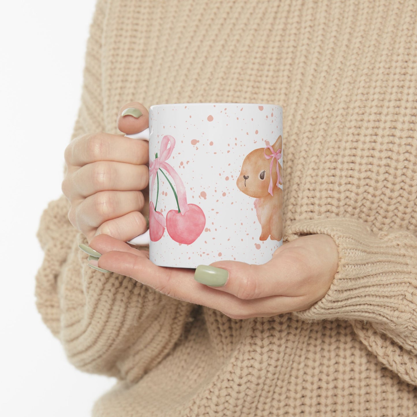 Sweet Like Soft Bunny Mug- Perfect for Gifts and Cozy Moments